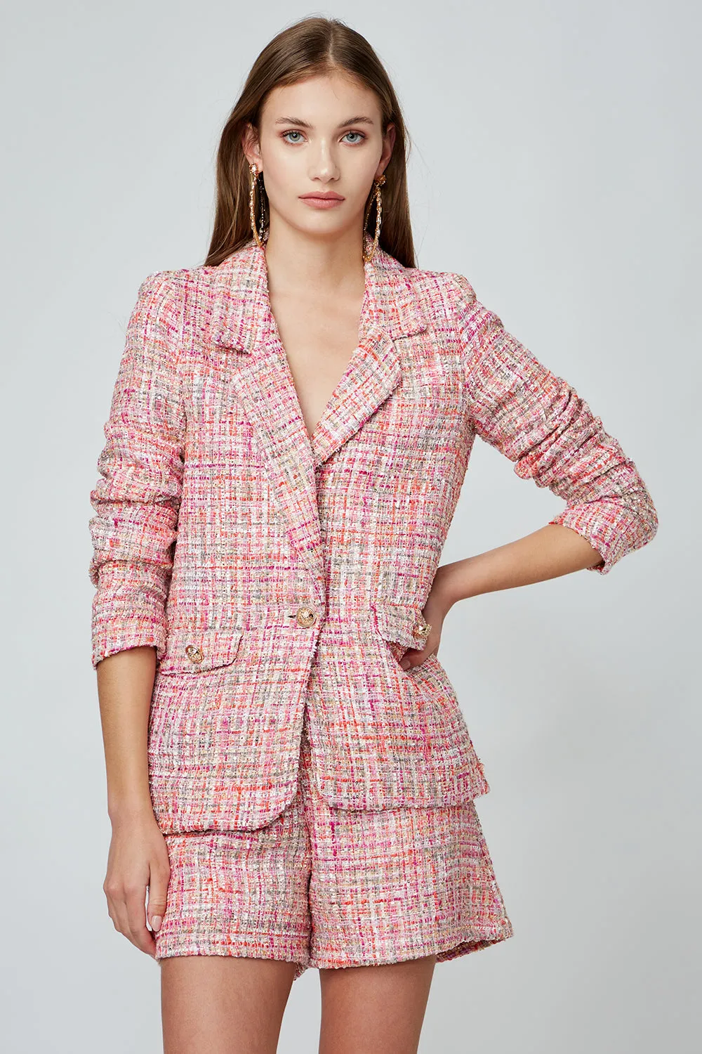ΣΑΚΑΚΙ TWEED ΜΕ ΧΡΥΣΑ ΚΟΥΜΠΙΑ