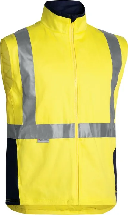 BJ6970T Bisley 3M Taped Hi Vis 3 In 1 Drill Jacket