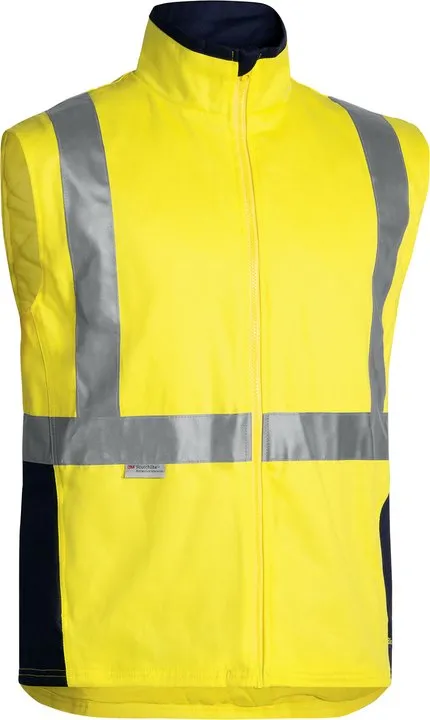 BJ6970T Bisley 3M Taped Hi Vis 3 In 1 Drill Jacket