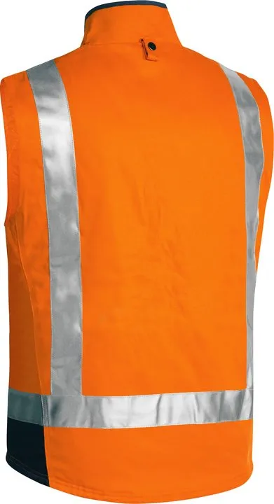 BJ6970T Bisley 3M Taped Hi Vis 3 In 1 Drill Jacket