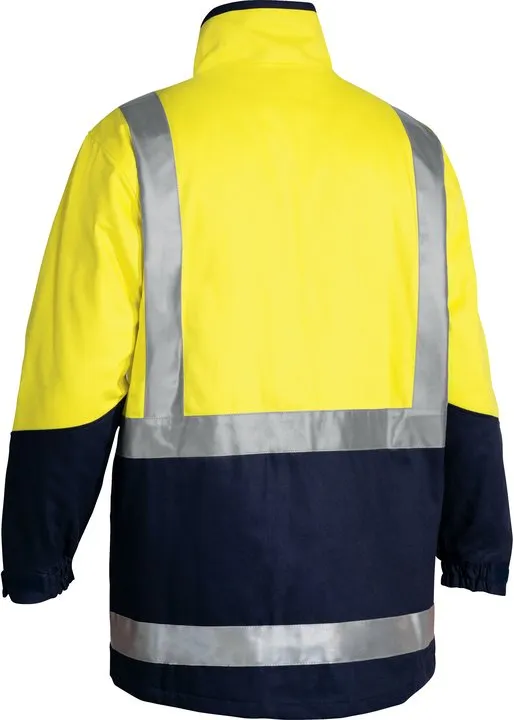 BJ6970T Bisley 3M Taped Hi Vis 3 In 1 Drill Jacket