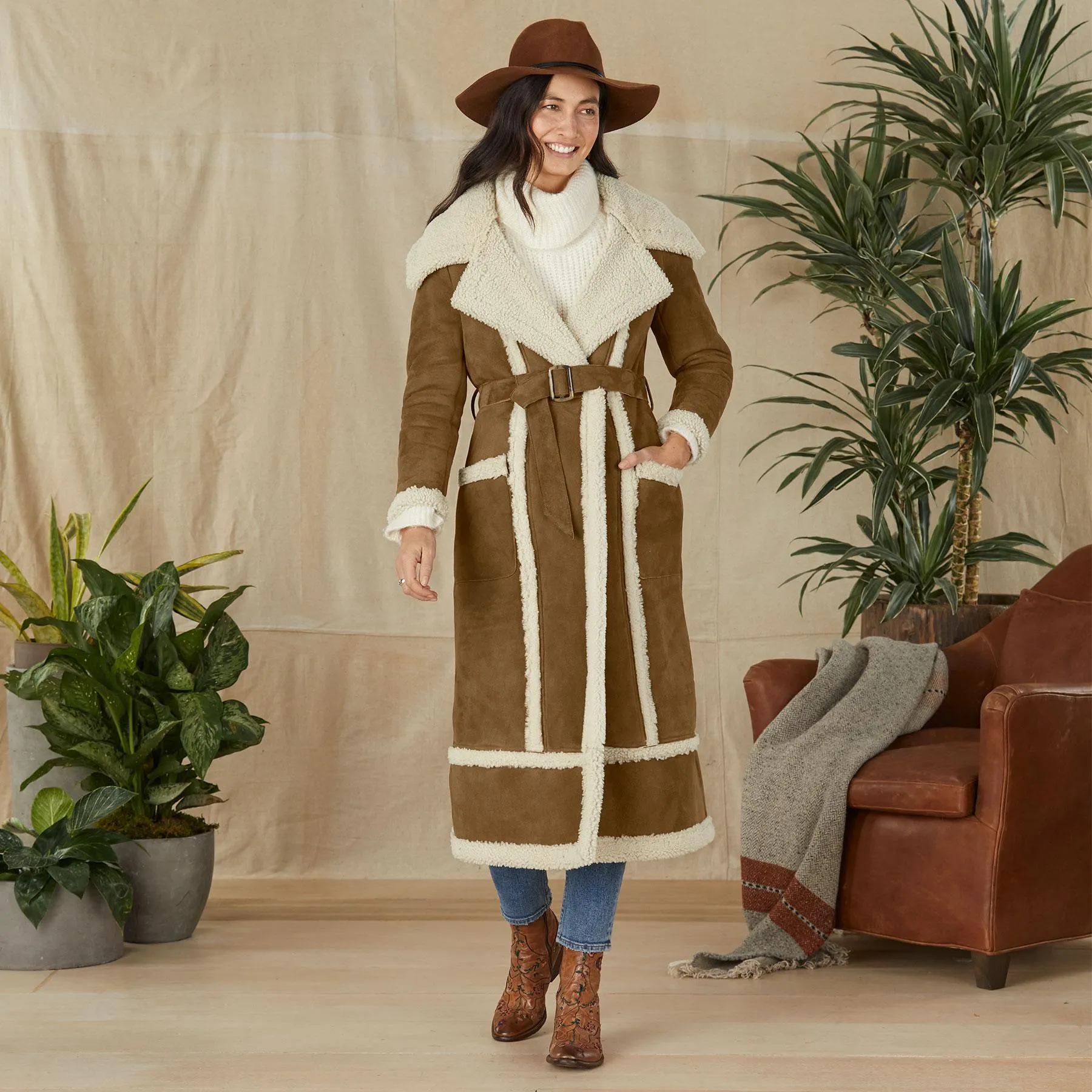 Calista Shealring Coat