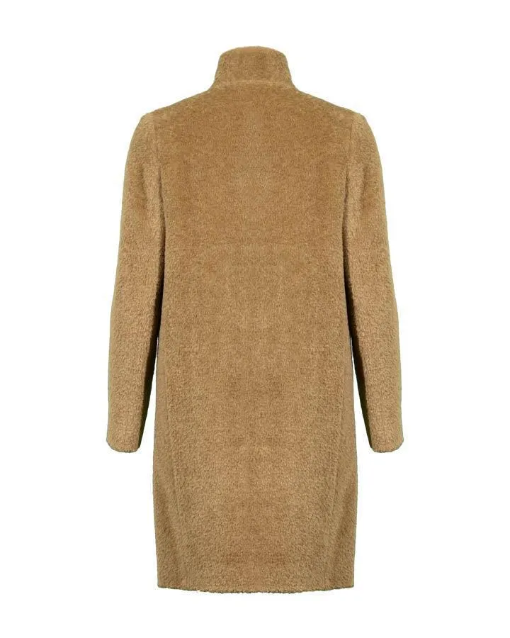 Cinzia Rocca Mid Length Wool Alpaca Coat