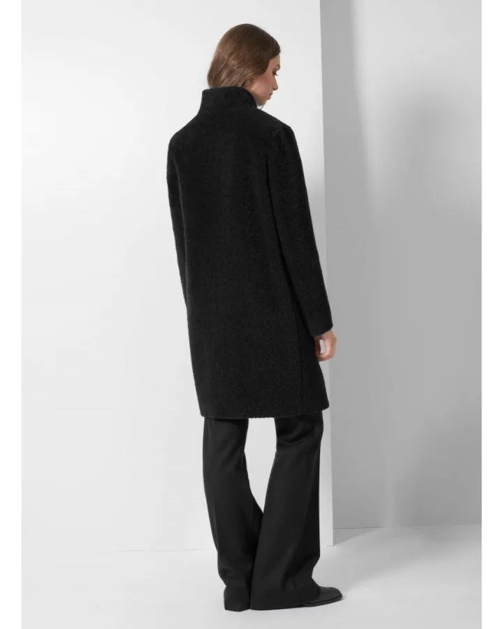 Cinzia Rocca Mid Length Wool Alpaca Coat