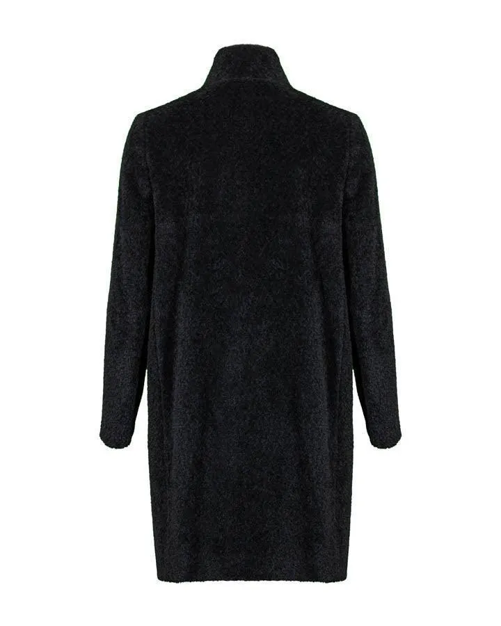 Cinzia Rocca Mid Length Wool Alpaca Coat