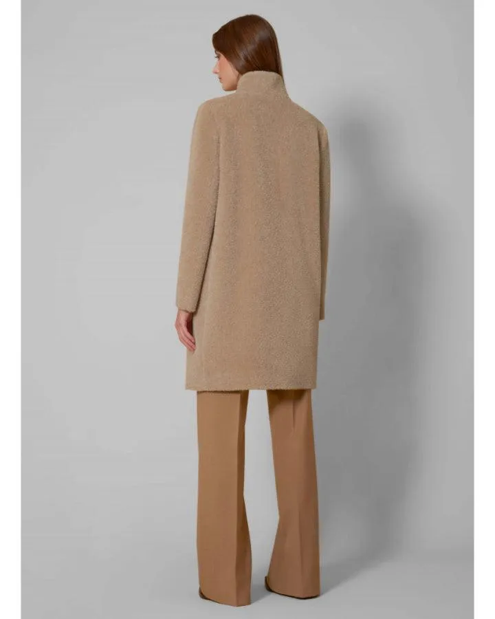 Cinzia Rocca Mid Length Wool Alpaca Coat