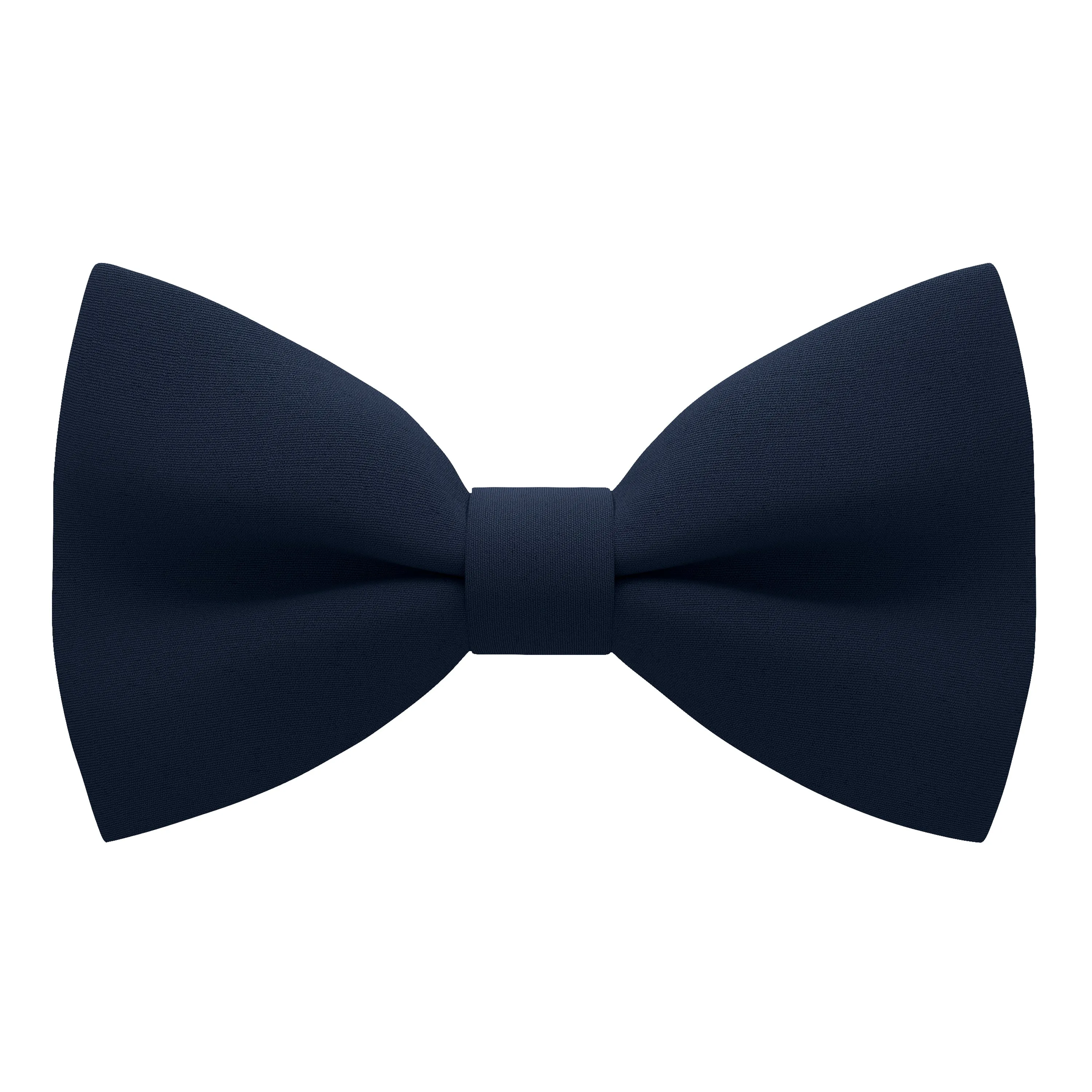 Crape Navy Blazer Bow Tie