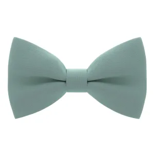 Crape Sage Green Bow Tie