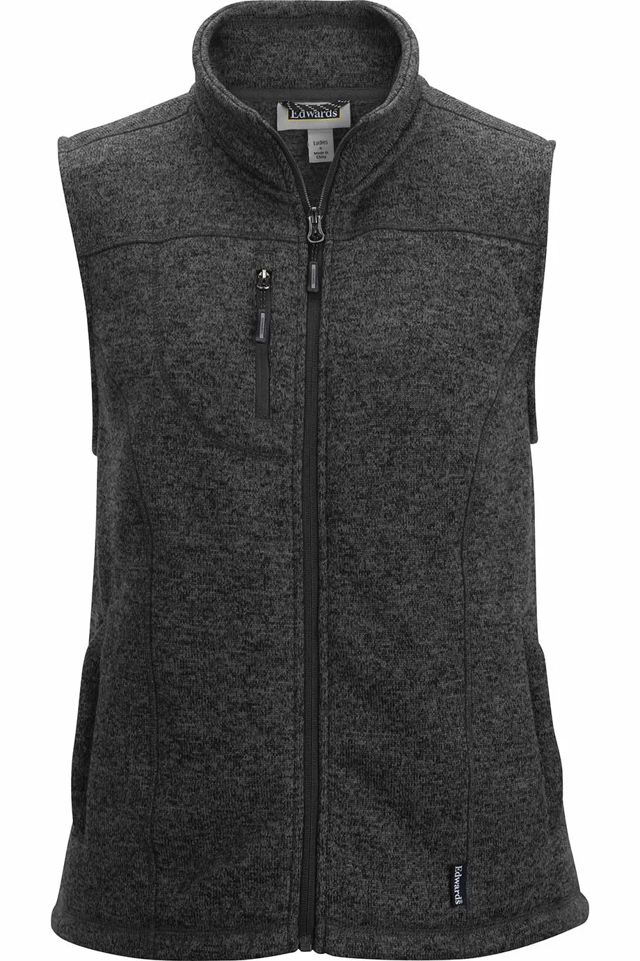 Edwards 6463 Women's Sweater Knit Fleece Vest