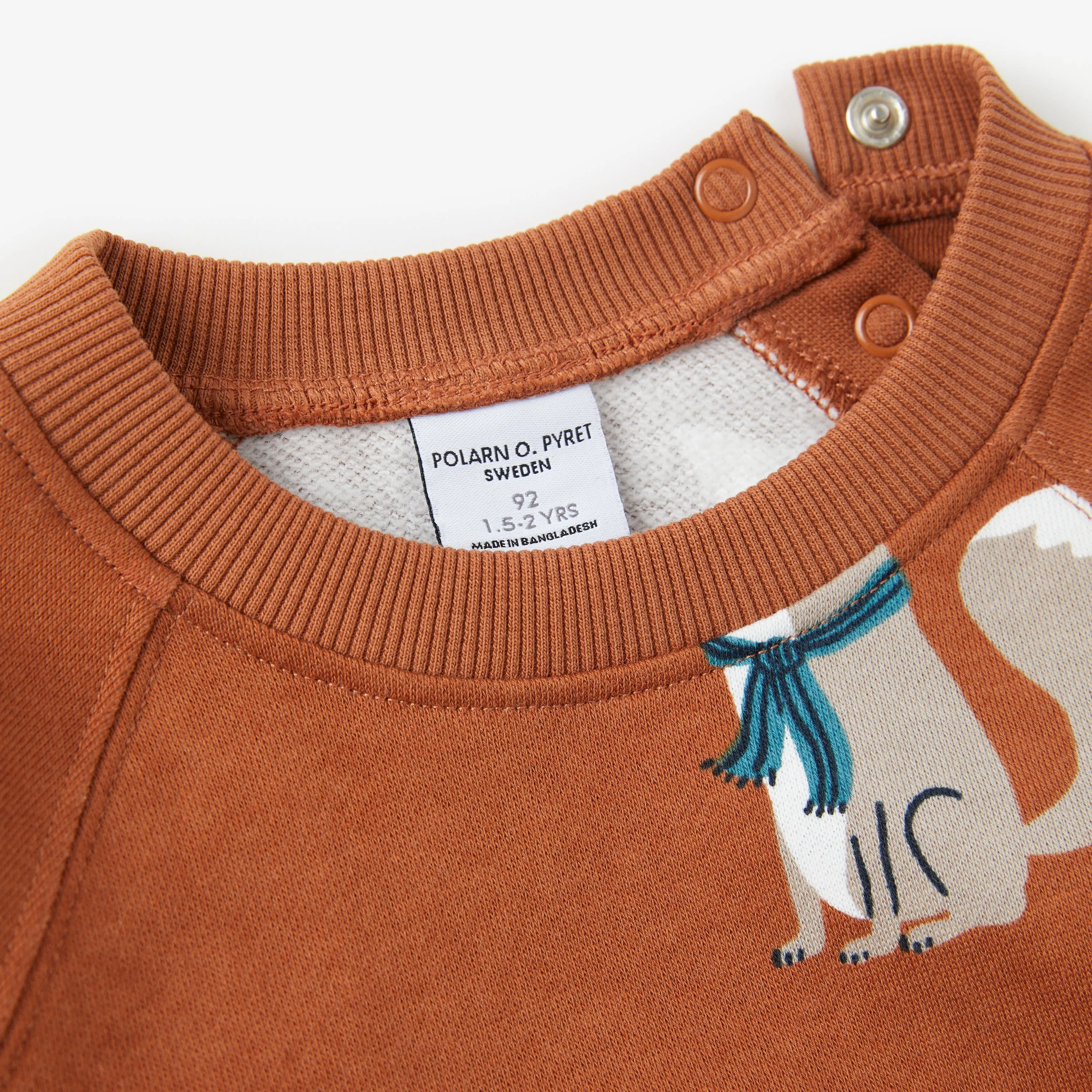 Fox Print Kids Sweatshirt