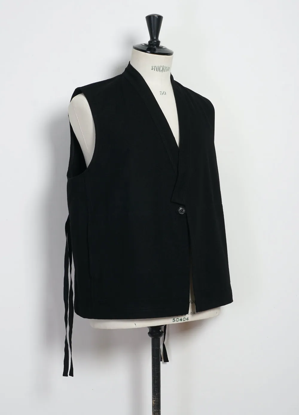 HAUK | Eastern Waistcoat | Black