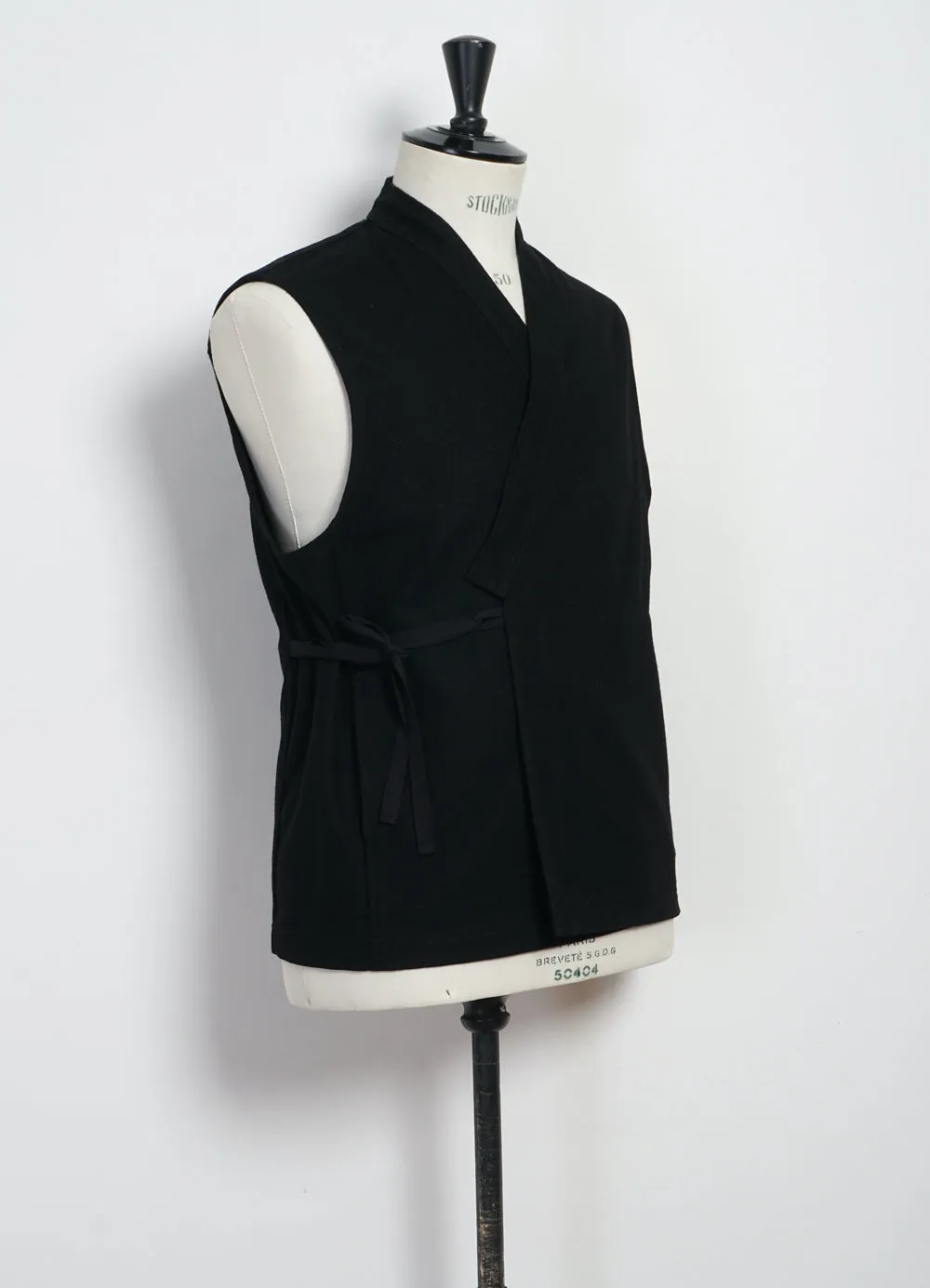 HAUK | Eastern Waistcoat | Black