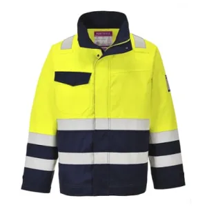 Hi-Vis Modaflame Jacket Arc Flash Inherent Flame Retardant - Portwest MV25