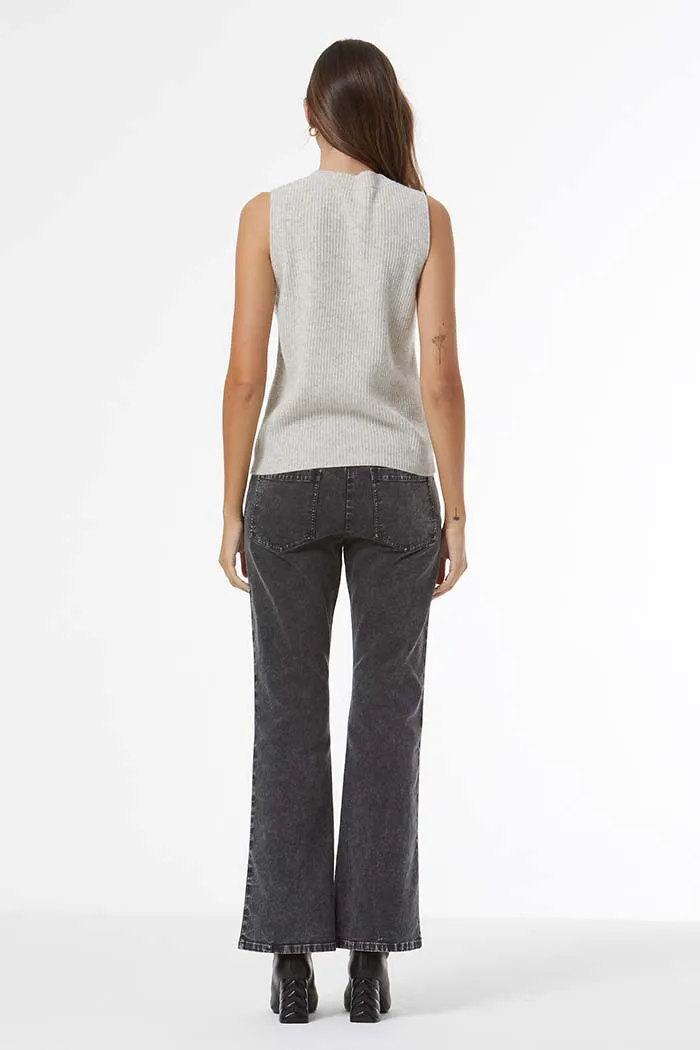 Leah Sweater Vest // Sea Salt Heather Cashmere Blend