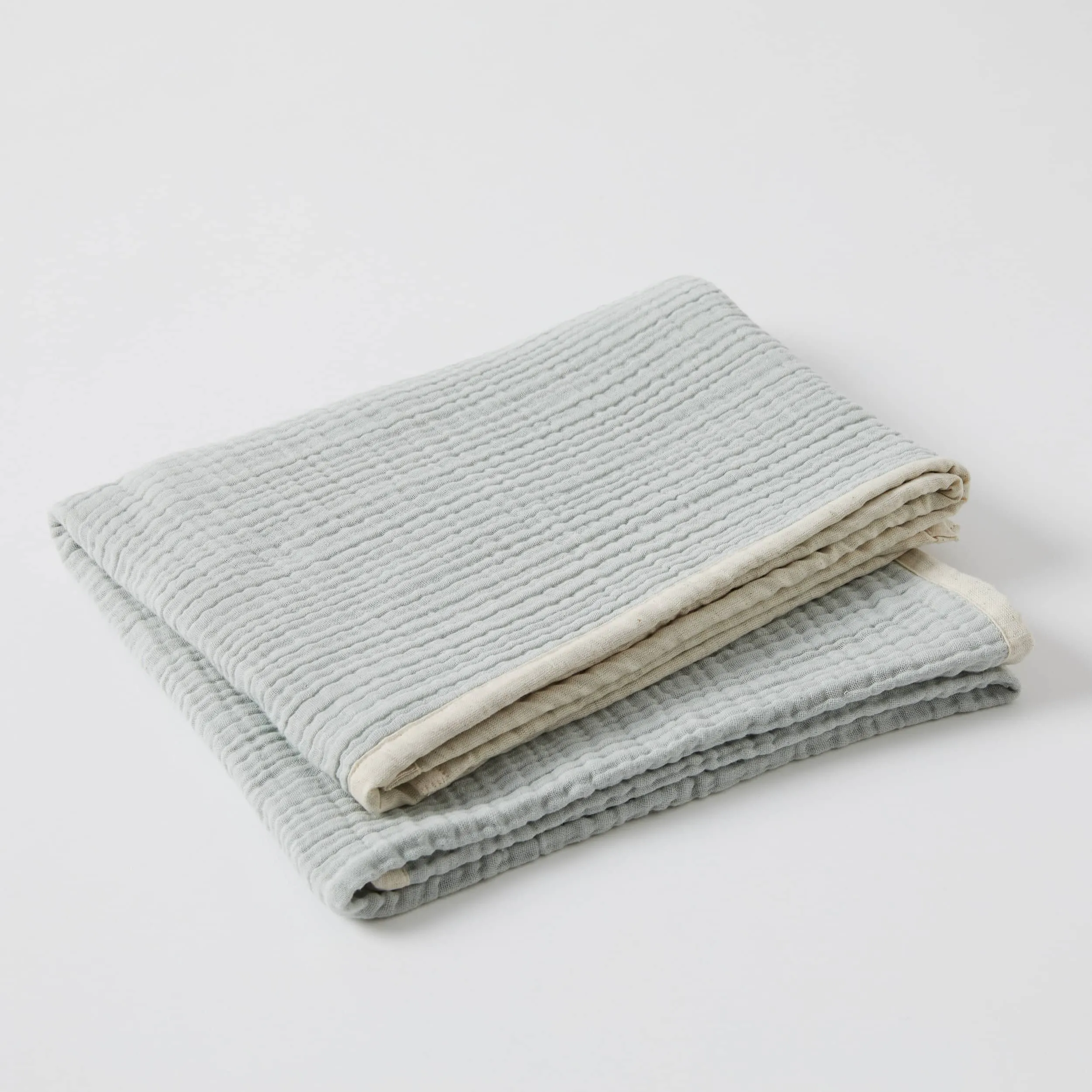 Luna 4 Layers Muslin Cotton Baby Blanket- three great colour combinations.