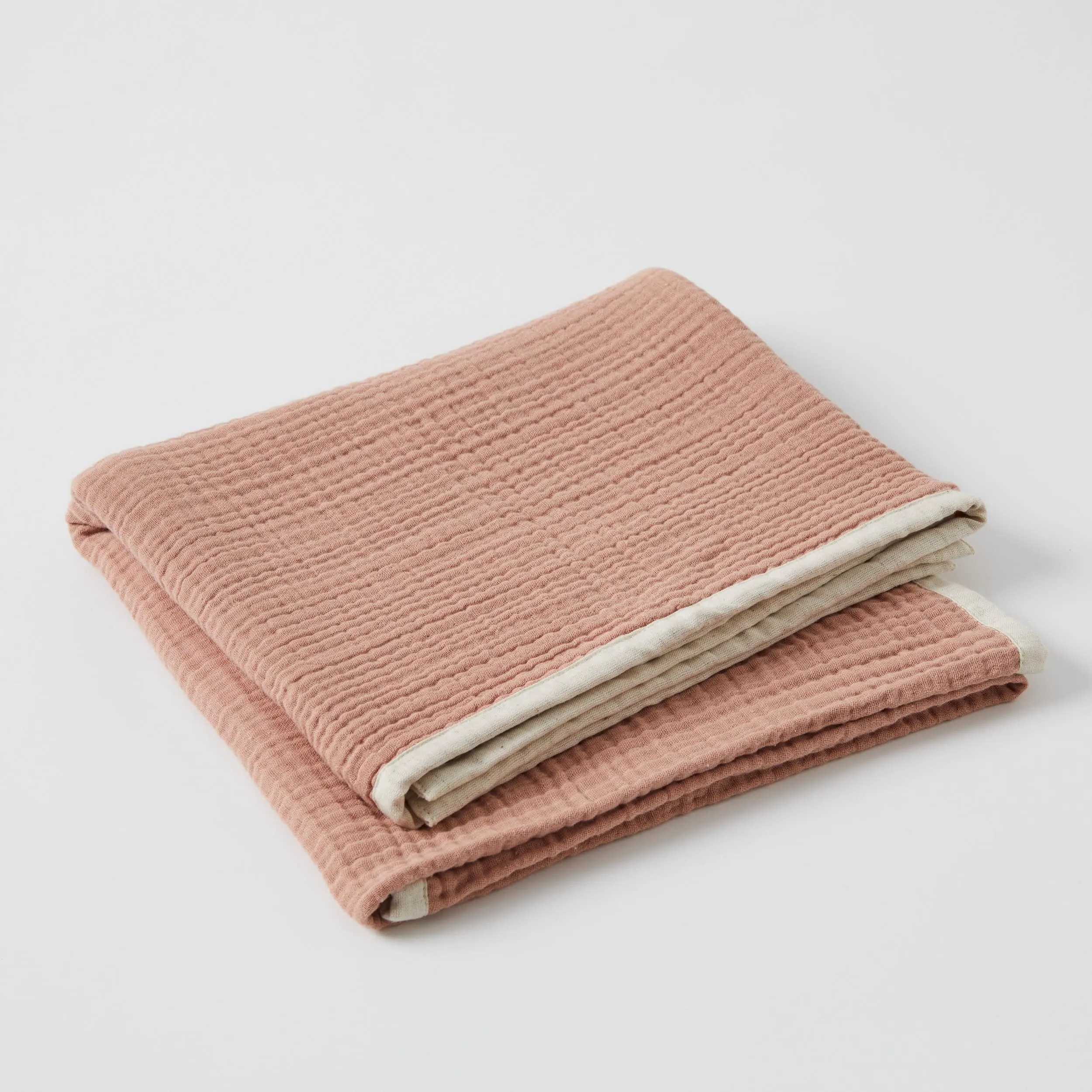 Luna 4 Layers Muslin Cotton Baby Blanket- three great colour combinations.