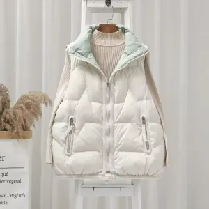 Luxurious Women's Duck Down Vest