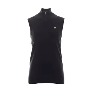 Lyle & Scott Golf Knitted 1/4 Zip Vest