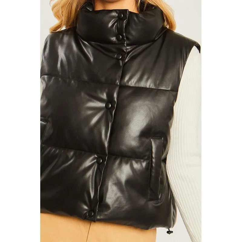 PU Padded Vest