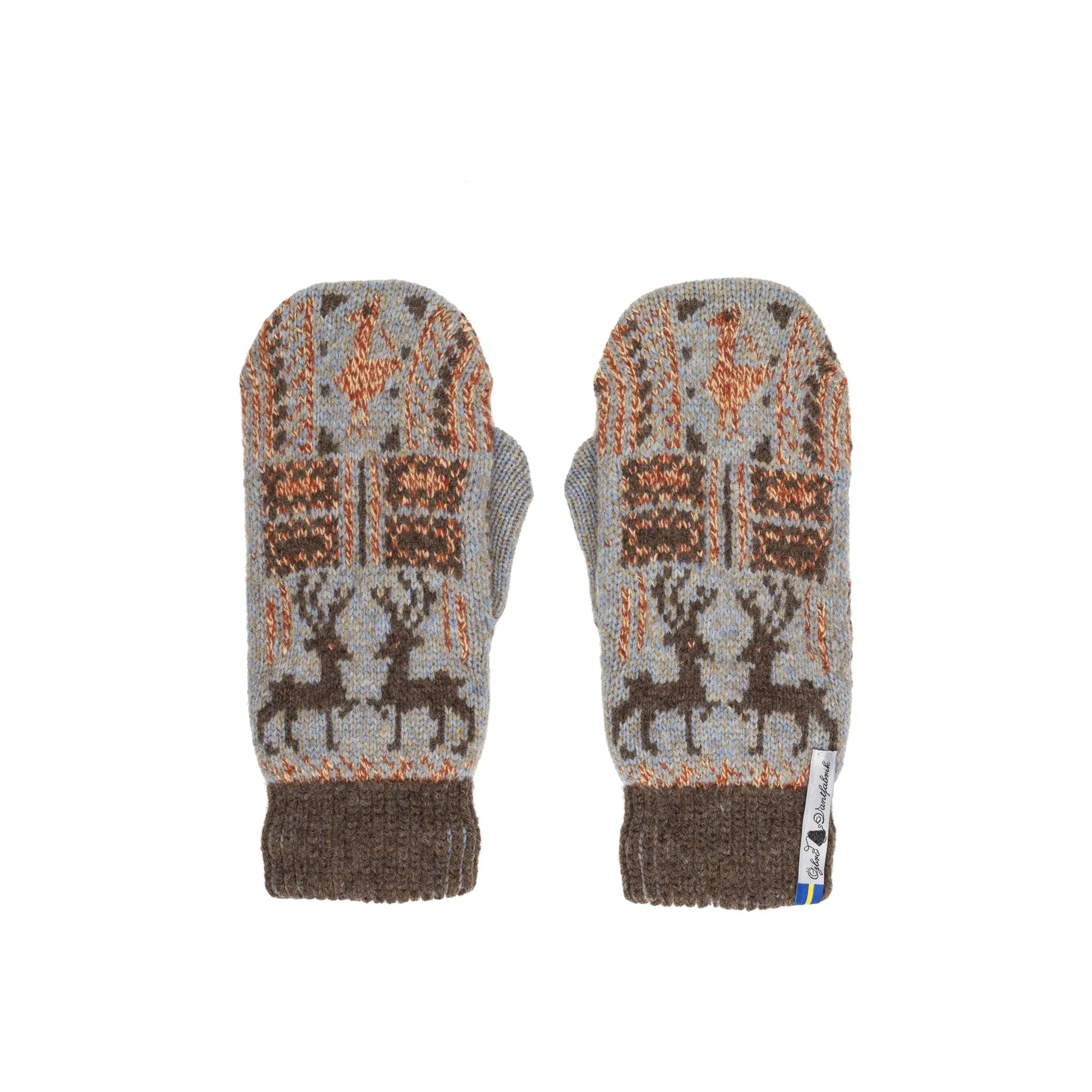 Scania Pattern Swedish Mittens