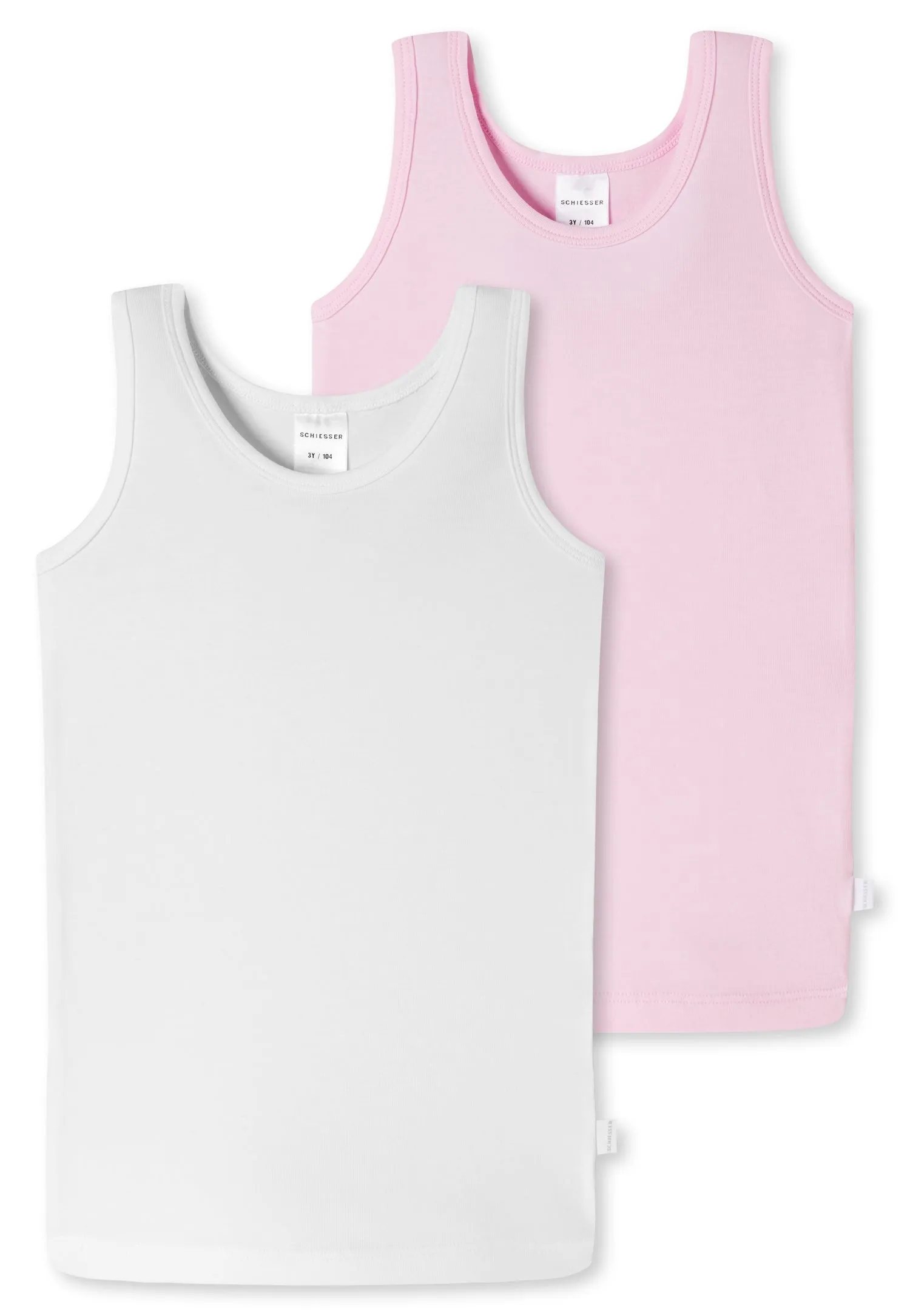 Schiesser Kids - Organic Cotton - Undershirt 95/5 - 2 Pack