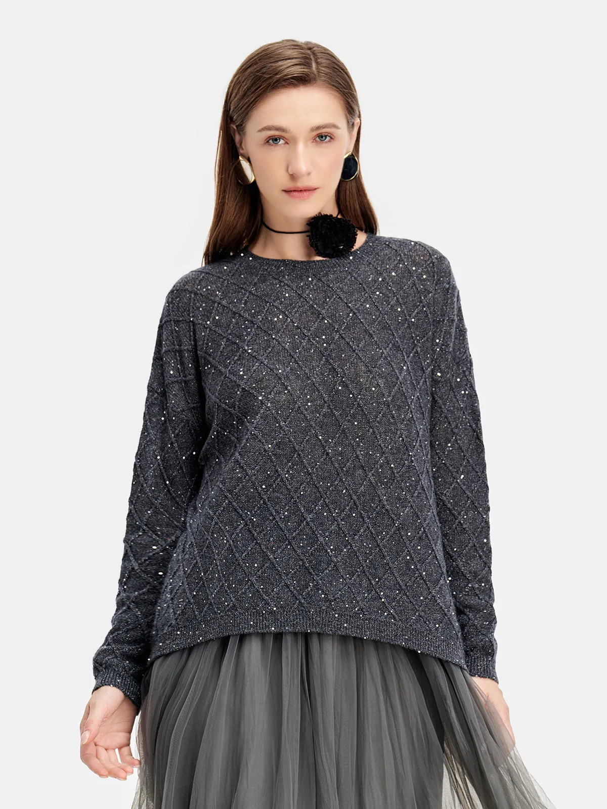 Soft Sequin Sweater