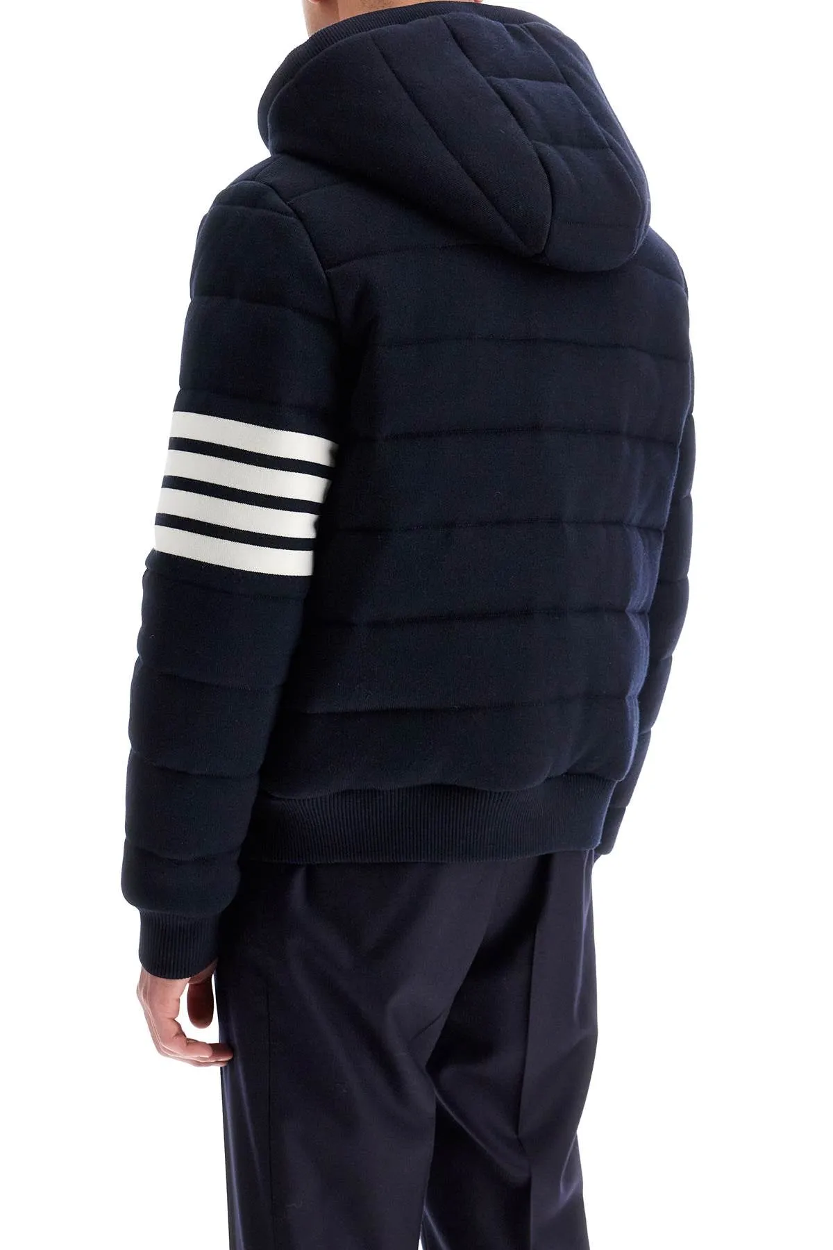 Thom Browne short wool padded jacket