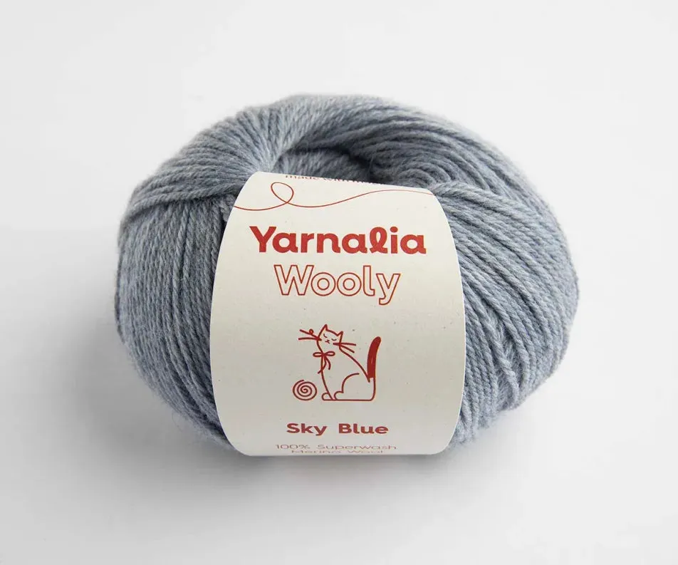 Yarnalia Wolly 100% Superwash Merino Wool